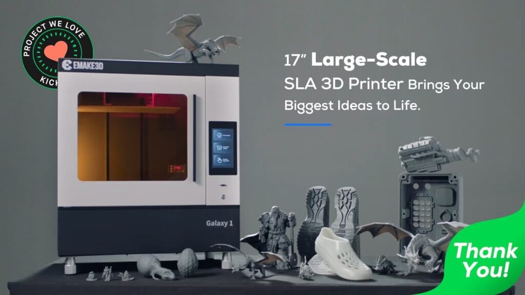 海外众筹｜国产大尺寸3D打印机，如何直击海外消费者！