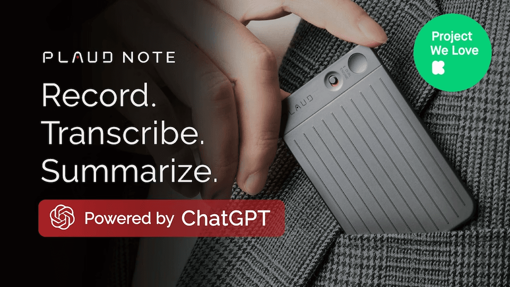 突破百万美元众筹！ChatGPT AI智能录音笔如何征服iPhone用户？
